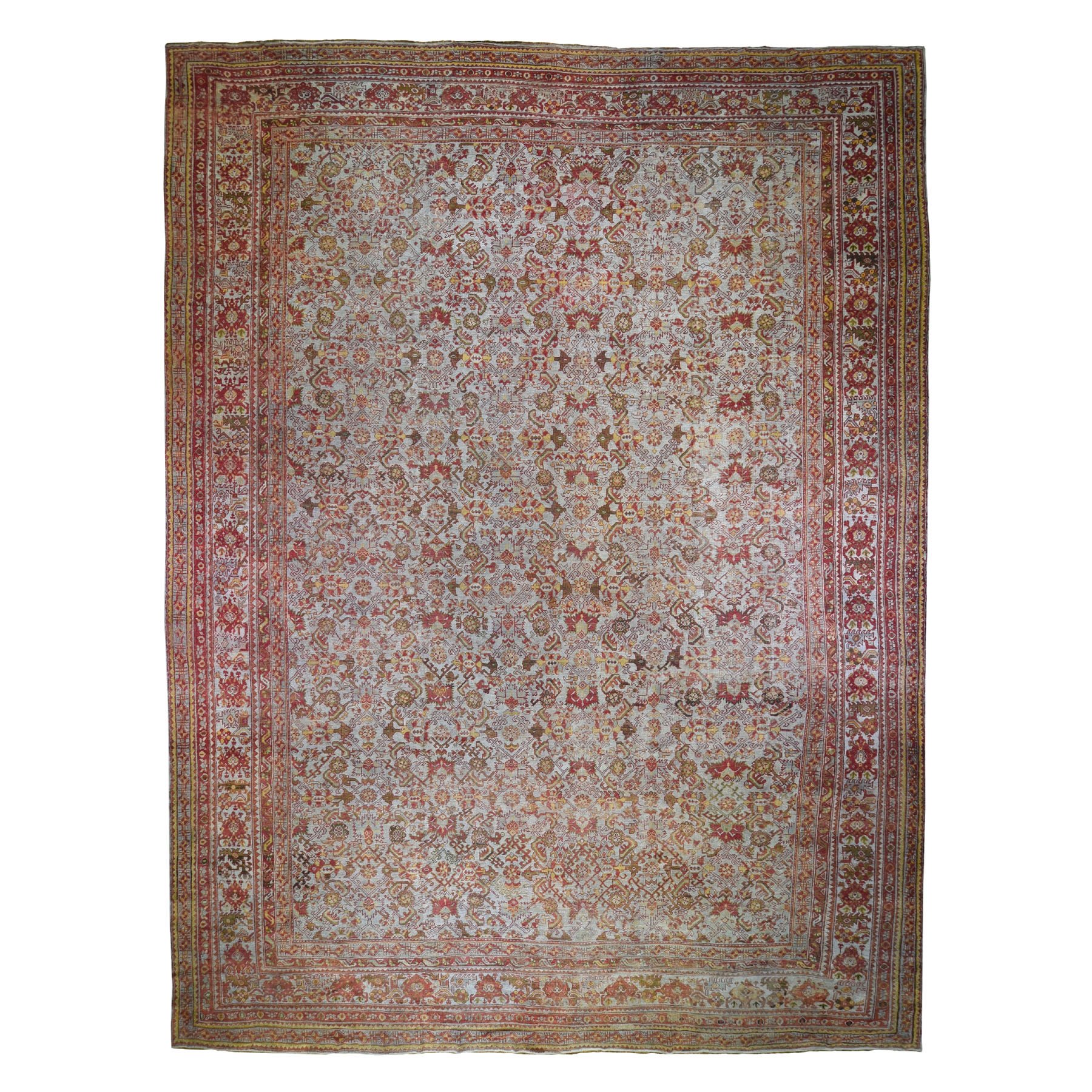Traditional Wool Hand-Knotted Area Rug 16'8